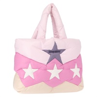 【原宿店限定】ミュウ ミュウ Miu Miu トートバッグ パデットナイロン ナイロン レザー ピンク レディース BA9224AM