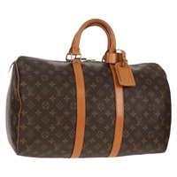 【原宿店限定】ルイ・ヴィトン LOUIS VUITTON キーポル45 ボストンバッグ モノグラム M41428 レディース yk20101V