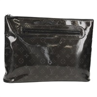 【原宿店限定】ルイ・ヴィトン LOUIS VUITTON ポシェットコスモス クラッチバッグ モノグラムエクリプス グレーズ ブラック M63373 レディース 154089V