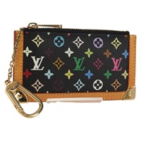 【原宿店限定】ルイ・ヴィトン LOUIS VUITTON ポシェット・クレ コインケース モノグラム・マルチカラー ブラック M13664 レディース 154947V