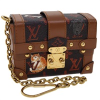 【原宿店限定】ルイ・ヴィトン LOUIS VUITTON エッセンシャル トランク ポーチ モノグラム キャットグラム M63892 レディース 29169S