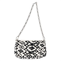 【原宿店限定】ルイ・ヴィトン LOUIS VUITTON ポシェット・アクセソワール ポーチ モノグラム タフタージュ ホワイト M45565 レディース 146561M