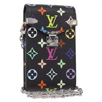 【原宿店限定】ルイ・ヴィトン LOUIS VUITTON フォンポーチメティス ポーチ モノグラム・マルチカラー ブラック M14098 レディース 152288SM