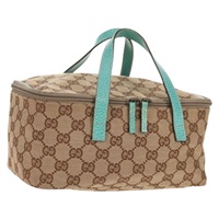 【原宿店限定】グッチ GUCCI ポーチ GGキャンバス バニティ ベージュ 124540 レディース BA8615V