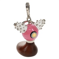 【原宿店限定】プラダ PRADA ストラップ ネックストラップ プラスチック ピンク レディース 158973V