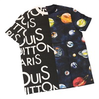 【原宿店限定】ルイ・ヴィトン LOUIS VUITTON 半袖Ｔシャツ XSサイズ ブラック HGY13WFMB レディース ak188A