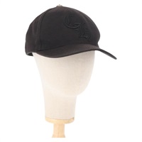 【原宿店限定】クロムハーツ Chrome Hearts キャップ CHプラス　CH刺繍ベースボールキャップ コットン ブラック レディース 143042M