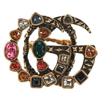 【原宿店限定】グッチ GUCCI リング・指輪 GGマーモント メタル S ゴールドトーン レディース 153329M