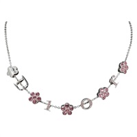 【原宿店限定】クリスチャンディオール Christian Dior ネックレス メタル シルバー レディース yk20052V