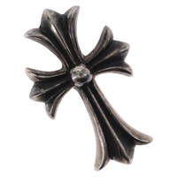 【原宿店限定】クロムハーツ Chrome Hearts ペンダントトップ スモールCHクロス Ag925 シルバー レディース 154959M