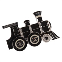 【原宿店限定】シャネル CHANEL ブローチ メタル シルバー レディース 157988SM