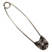 【原宿店限定】クロムハーツ Chrome Hearts マネークリップ ラージセーフティーピン1PD Ag925 シルバー レディース 157995SAM