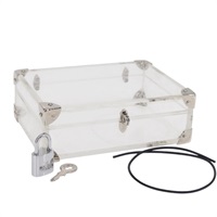 【原宿店限定】ルイ・ヴィトン LOUIS VUITTON ラブメッセージ ミニトランク アクセサリーケース モノグラム プラスチック クリア M99079 レディース 157612V