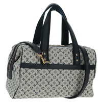 【原宿店限定】ルイ・ヴィトン LOUIS VUITTON ジョセフィーヌGM ハンドバッグ モノグラムミニ ブルー M92211 レディース 162805V