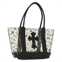 【原宿店限定】クロムハーツ Chrome Hearts ハンドバッグ ビニール クリア レディース 165939SM