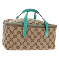 【原宿店限定】グッチ GUCCI ハンドバッグ GGキャンバス ベージュ 124540 レディース 154256V