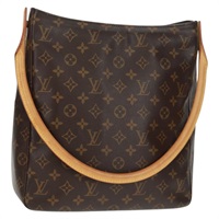 【原宿店限定】ルイ・ヴィトン LOUIS VUITTON ルーピングGM ショルダーバッグ モノグラム M51145 レディース 163844V