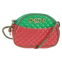 【原宿店限定】グッチ GUCCI ズゥミ ショルダーバッグ レザー マルチカラー ゴールド 534951 レディース 163498V