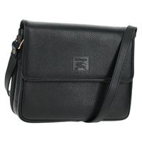 【原宿店限定】バーバリーズ Burberrys ショルダーバッグ レザー ブラック ゴールド レディース mr1918V