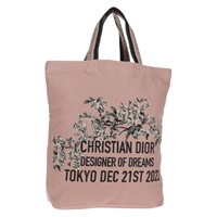 【原宿店限定】クリスチャンディオール Christian Dior トートバッグ DESIGNER OF DREAMS TOKYO DES 21ST 2022 コットン ピンク レディース am104