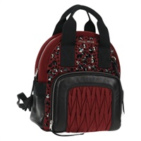 【原宿店限定】ミュウ ミュウ Miu Miu バックパック ナイロン レザー ワインレッド 5BZ005 レディース 164089SAV