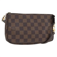 【原宿店限定】ルイ・ヴィトン LOUIS VUITTON ポシェット・アクセソワール ポーチ ダミエ エベヌ N41206 レディース 163107V