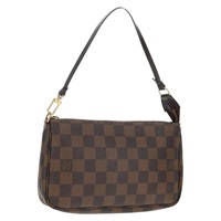 【原宿店限定】ルイ・ヴィトン LOUIS VUITTON ポシェット・アクセソワール ポーチ ダミエ エベヌ N41206 レディース 163701V