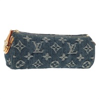 【原宿店限定】ルイ・ヴィトン LOUIS VUITTON トゥルーススピーディGM ポーチ モノグラムデニム ブルー M95081 レディース 153581V