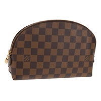 【原宿店限定】ルイ・ヴィトン LOUIS VUITTON ポシェット・コスメティックGM ポーチ ダミエ エベヌ N23345 レディース 155347V