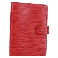 【原宿店限定】ルイ・ヴィトン LOUIS VUITTON アジェンダPM 手帳カバー エピ レッド R20057 レディース am10494V