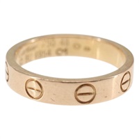 【原宿店限定】カルティエ CARTIER リング・指輪 ミニラブリング K18ゴールド(750) ゴールド レディース 162883SM