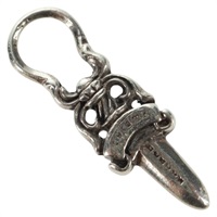 【原宿店限定】クロムハーツ Chrome Hearts ペンダントトップ ダガーチャーム＃5 Ag925 シルバー レディース 161251SAM