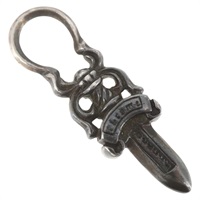 【原宿店限定】クロムハーツ Chrome Hearts ペンダントトップ ダガーチャーム Ag925 シルバー レディース 165868SM
