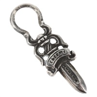 【原宿店限定】クロムハーツ Chrome Hearts ペンダントトップ ダガーチャーム Ag925 シルバー レディース 165869SM