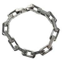 【原宿店限定】ルイ・ヴィトン LOUIS VUITTON ブレスレット・チェーン モノグラム ブレスレット モノグラム シルバー M00309 レディース am10470M