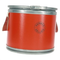 【原宿店限定】エルメス HERMES アクセサリーケース サドルボックス メタル オレンジ H800108E 9J レディース 165660V