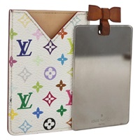 【原宿店限定】ルイ・ヴィトン LOUIS VUITTON エテュイ ミロワール 手鏡・コンパクト モノグラムマルチカラー ホワイト M92651 レディース 162263V