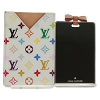 【原宿店限定】ルイ・ヴィトン LOUIS VUITTON エテュイミラー 手鏡・コンパクト モノグラムマルチカラー ホワイト M92651 レディース 166366V
