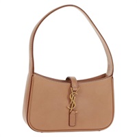 【原宿店限定】サンローラン SAINT LAURENT ハンドバッグ LE5A7 レザー ベージュ ゴールド レディース 165462V