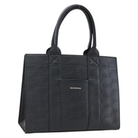【原宿店限定】バレンシアガ BALENCIAGA ハンドバッグ レザー ブラック ゴールド 714187 レディース 170445V