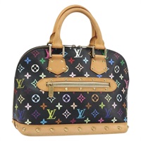 【原宿店限定】ルイ・ヴィトン LOUIS VUITTON アルマ ハンドバッグ モノグラム・マルチカラー ブラック M92646 レディース BA10018V