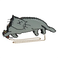 【原宿店限定】ルイ・ヴィトン LOUIS VUITTON ポシェットフルキャット ショルダーバッグ キャットグラム モノグラム エピ グレー M53165 レディース 165681SM