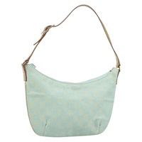 【原宿店限定】グッチ GUCCI ショルダーバッグ GGキャンバス グリーン ゴールド 005 0813 レディース 169580V