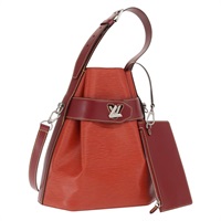 【原宿店限定】ルイ・ヴィトン LOUIS VUITTON ツイストバケット ショルダーバッグ エピ レッド シルバー M52927 レディース 167927V