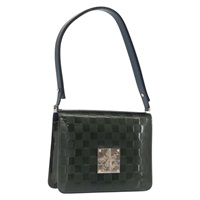 【原宿店限定】ルイ・ヴィトン LOUIS VUITTON キャバレー ショルダーバッグ ダミエ ヴェルニ グリーン M92125 レディース ep13187V