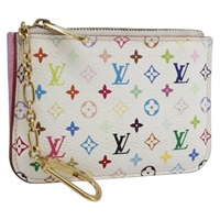 【原宿店限定】ルイ・ヴィトン LOUIS VUITTON ポシェット・クレ NM コインケース モノグラム・マルチカラー ホワイト M93734 レディース 169790V
