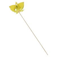 【原宿店限定】ルイ・ヴィトン LOUIS VUITTON オリガミフラワーズ オブジェ レザー イエロー GI0329 レディース 163428M