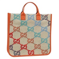 グッチ GUCCI ハンドバッグ チルドレンズ GGキャンバス ベージュ 550763 レディース 173368M