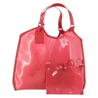 ルイ・ヴィトン LOUIS VUITTON バイア ハンドバッグ エピプラージュ ビニール レッド M92152 レディース 166226A