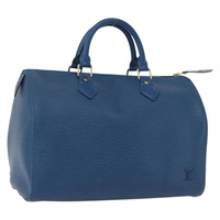 ルイ・ヴィトン LOUIS VUITTON スピーディ30 ハンドバッグ エピ トレドブルー M43005 レディース 172100A